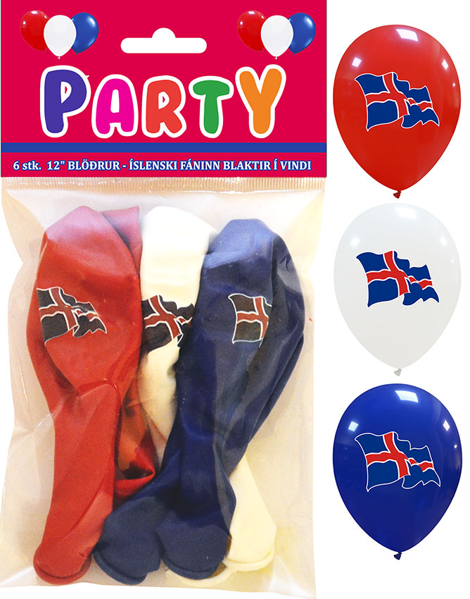 PARTÝ BLÖÐRUR vörunr. 70698-00